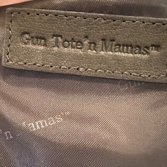 SOLD Gun Tote'n Mamas Hobo Leather Shoulder Bag Gun Bag Western Cowgirl Tassel - Picture 5 of 11